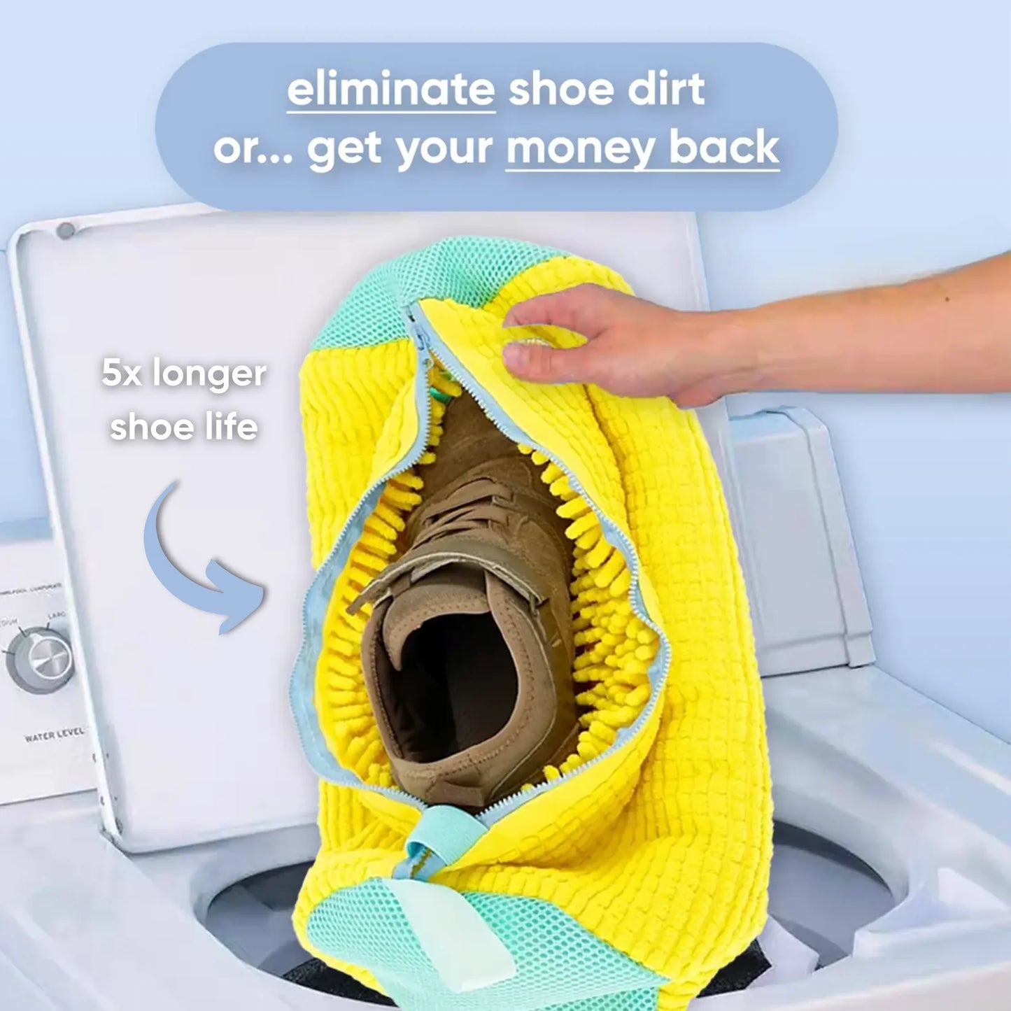 Laundry shoe bag