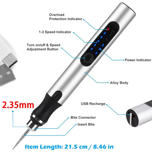 USB Cordless Engraving kit