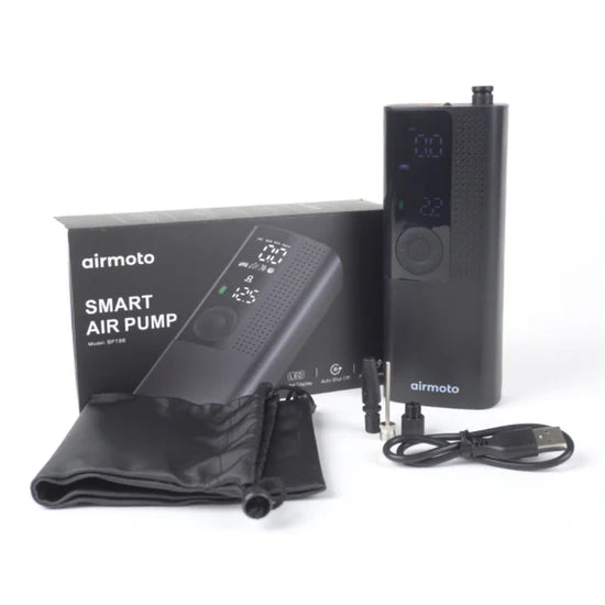 Portable tire inflator air compressor