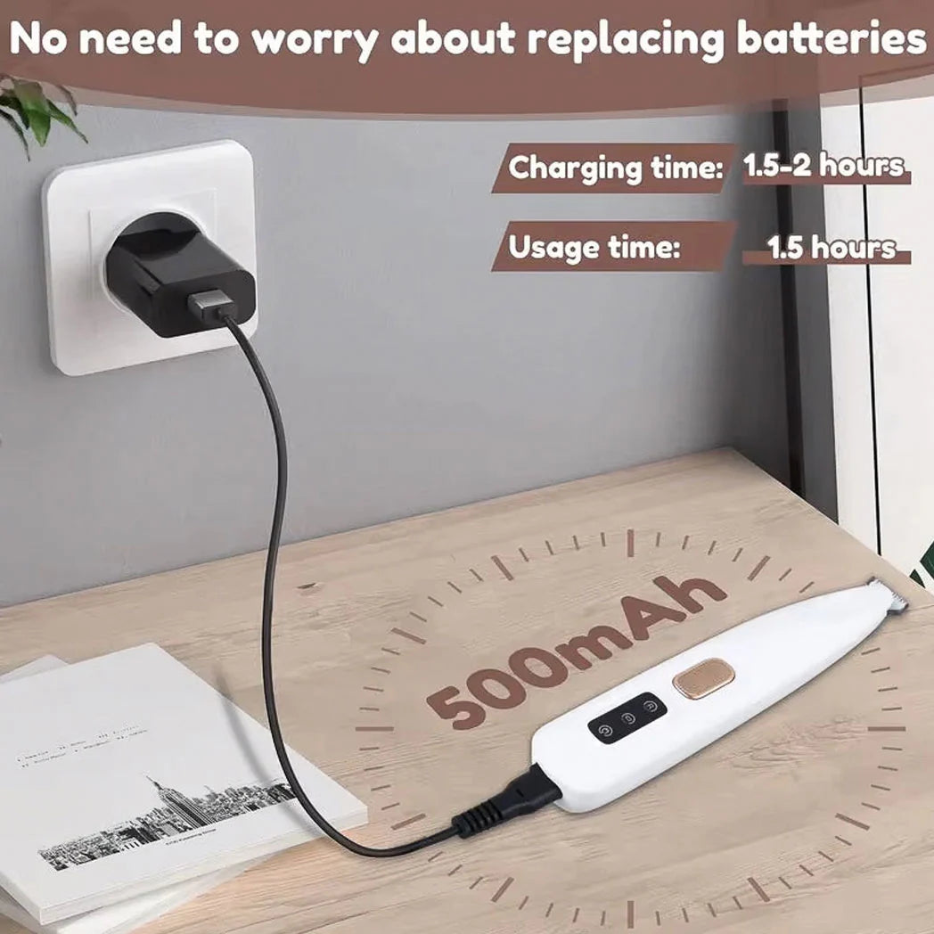 USB Pet Trimmer with Led Light