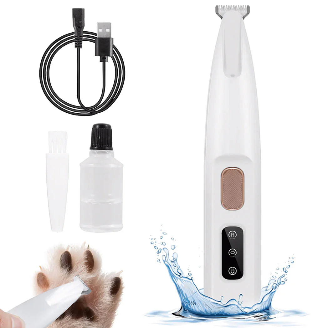 USB Pet Trimmer with Led Light