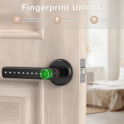 Fingerprint Door Lock with Keypad Keyless Entry Smart Lock