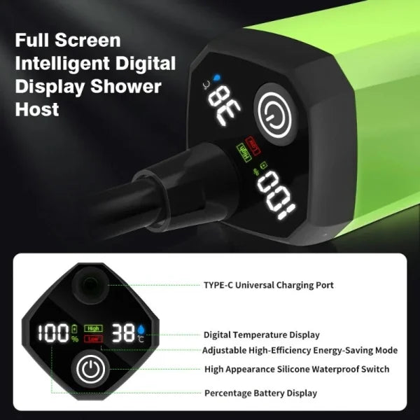 Portable camping shower