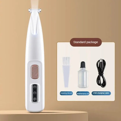 USB Pet Trimmer with Led Light