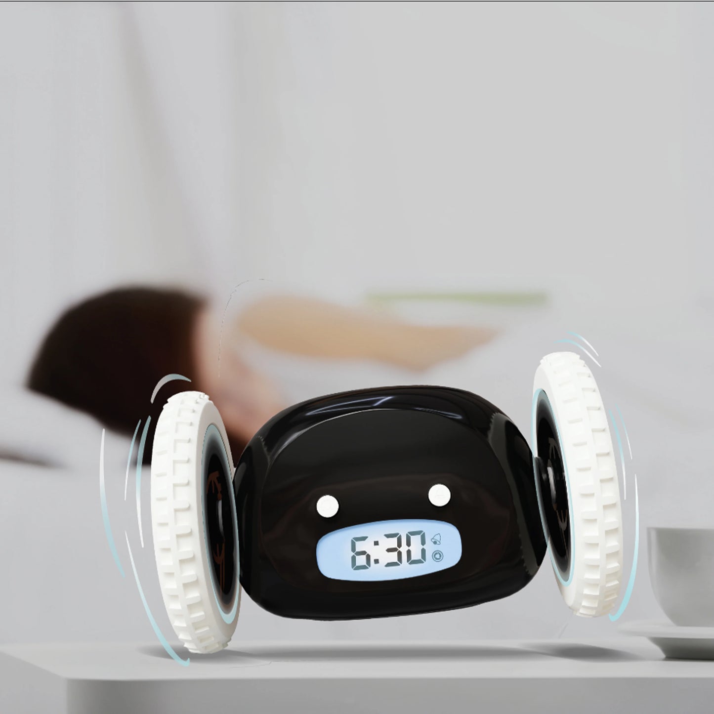 Runaway alarm clock