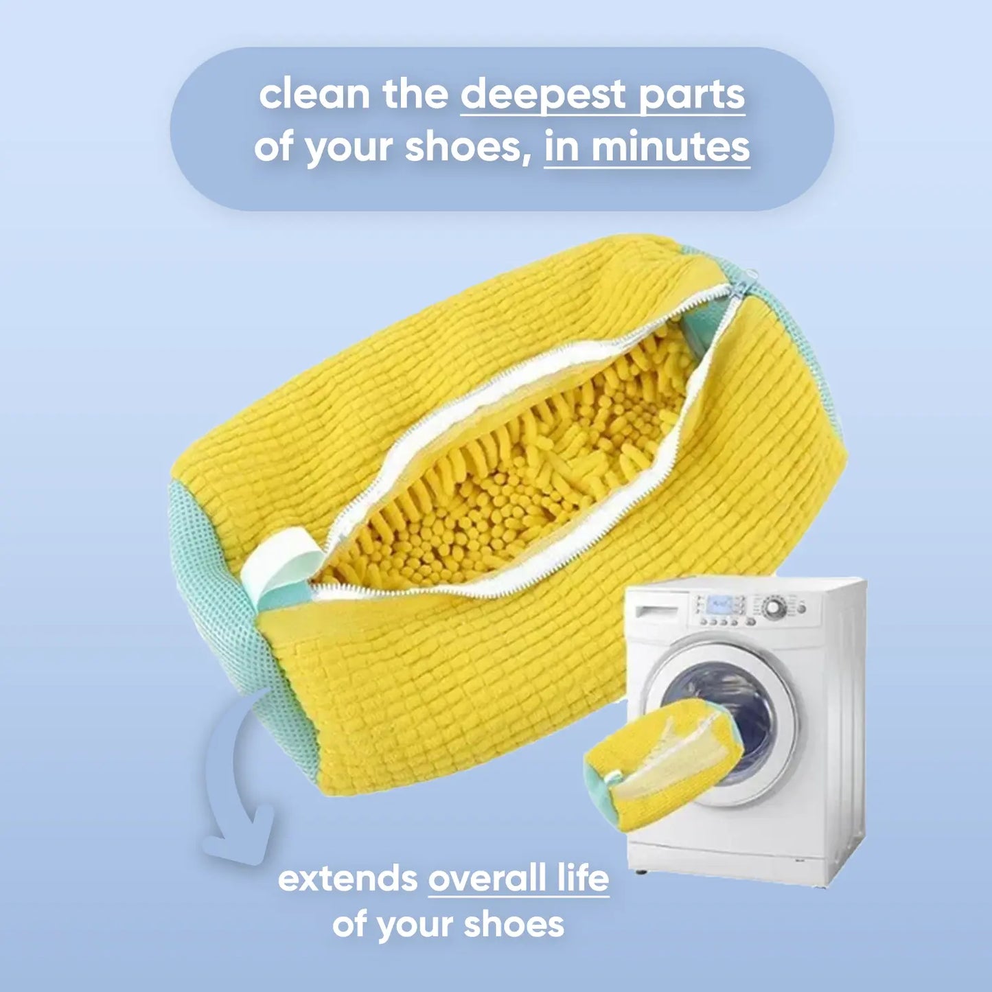Laundry shoe bag